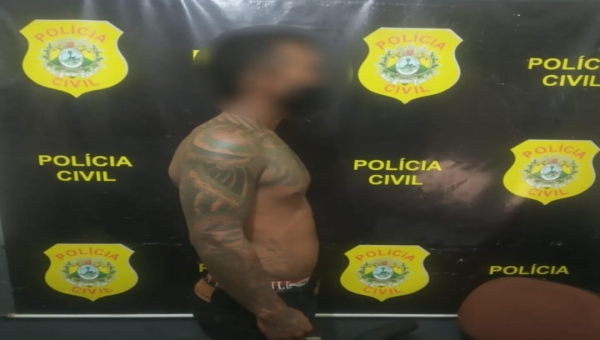 Bandido perigoso é preso em Mâncio Lima acusado de liderar uma organização criminosa 